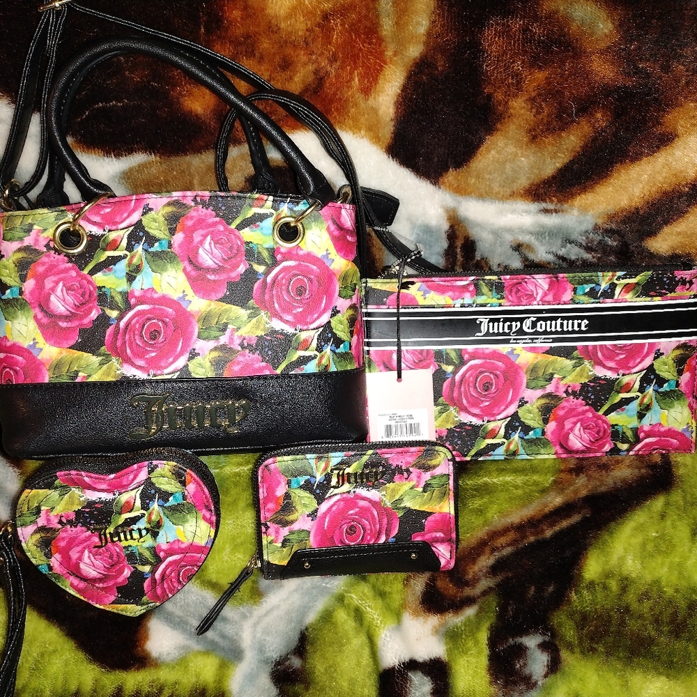 Juicy couture purse set